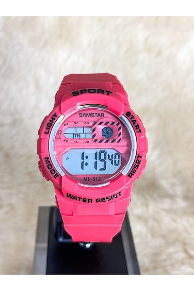 Samstar Alarm-Light-Stopwatch-5 Atm Waterproof-Gift Children's Wristwatch