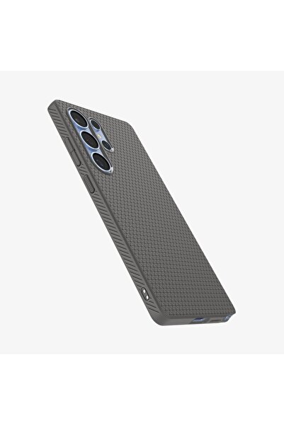Spigen Galaxy S25 Kılıf Liquid Air Marble Gray - ACS09404