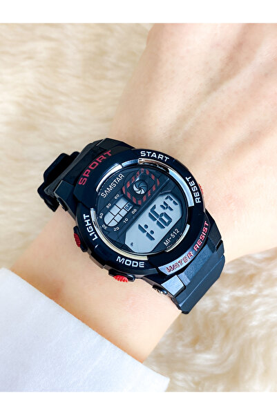 Samstar Alarm-Light-Stopwatch-5 Atm Waterproof-Gift Children's Wristwatch