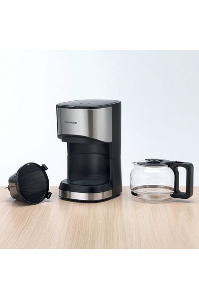 Kenwood 6 Cups Coffee Makers, 550 W, Black/Silver, CMM05.000BM