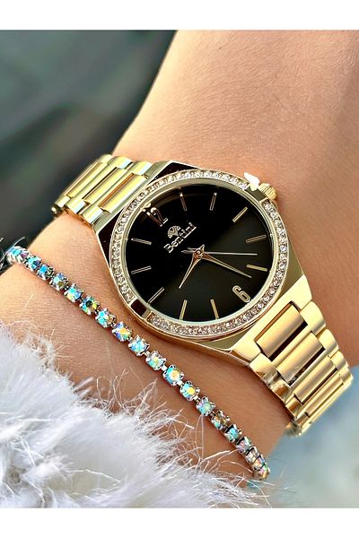 Bentini Women's Wrist Watch with Steel Band - Waterproof, 2-Year Warranty