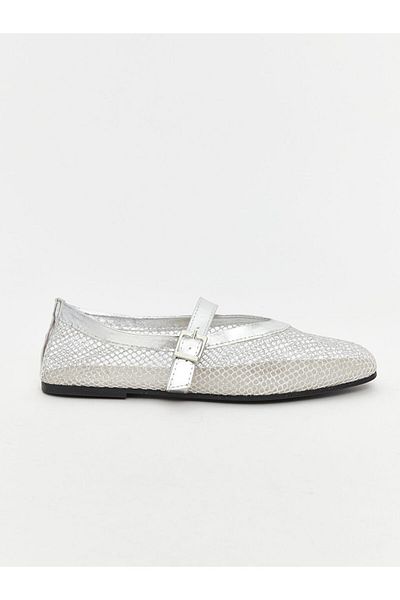 LC Waikiki Дамски балерини Sari Net Detailed