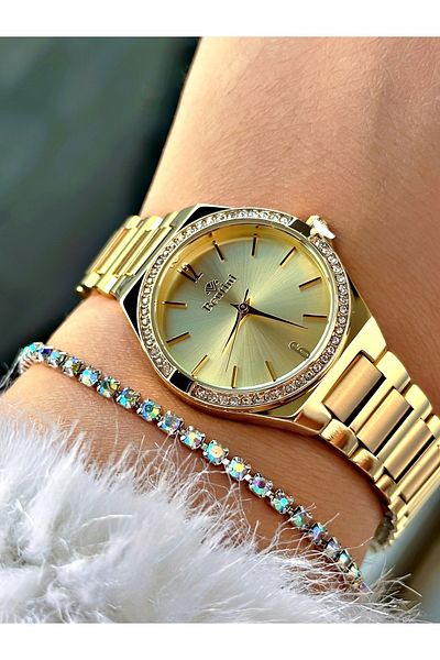 Bentini Women's Wrist Watch with Steel Band - Waterproof, 2-Year Warranty