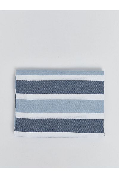 LC Waikiki Blue Stripe Patterned Men's Peshtamal Towel