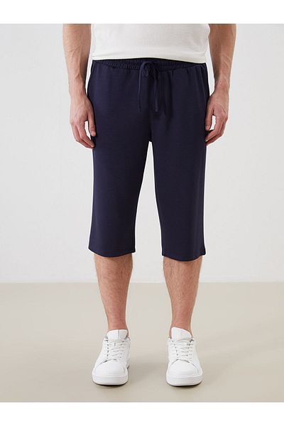 LC Waikiki Navy Blue Standard Fit Men's Shorts