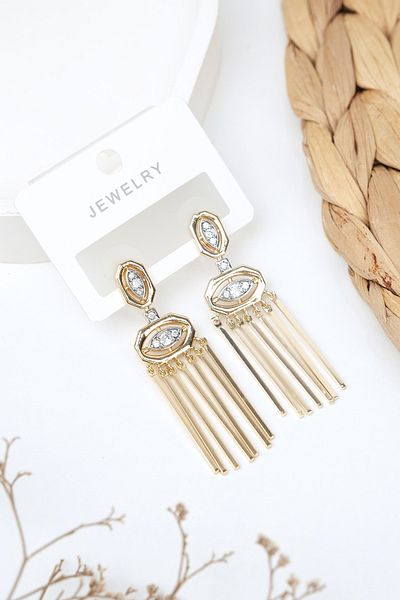 Jack Ferrero Luxury Steel/Not Darkening /Women's Earrings