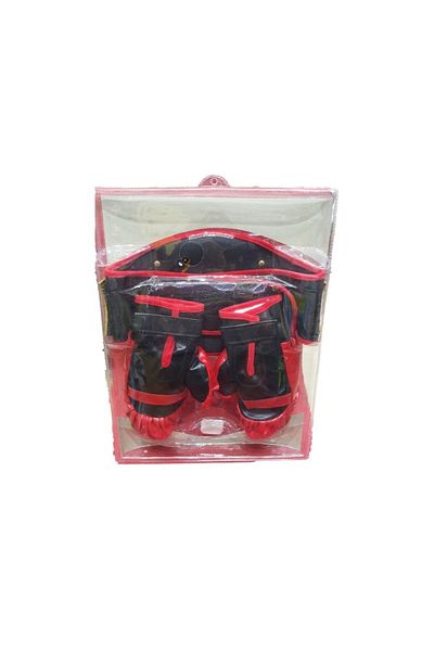 rexa Kids Boxing Gloves/Punching Toy Set Boxing Set with Led Glowing Championship Belt for Kids Boys