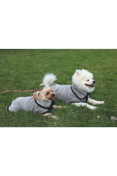M-PETS Bath Time Bathrobe for Dogs (S)