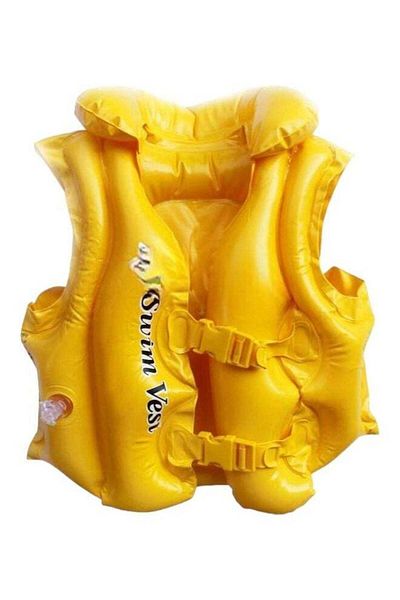 Toybox Inflatable Swim Vest Life 40cm Jacket With Safety Fasteners For Kids 3 Years And Above