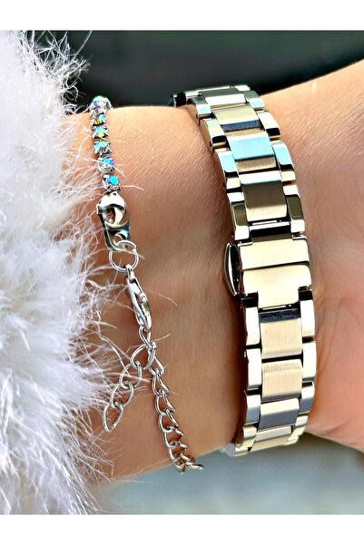 Bentini Women's Wrist Watch with Steel Band - Waterproof, 2-Year Warranty