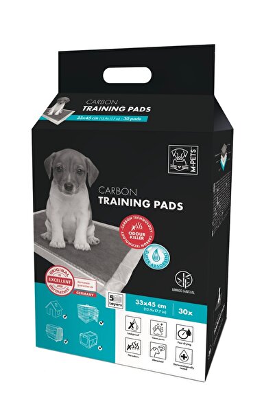 M-PETS CARBONLU KÖPEK ÇİŞ EĞİTİM PEDİ 33X45CM 30LU
