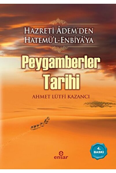 Ensar Neşriyat Peygamberler Tarihi