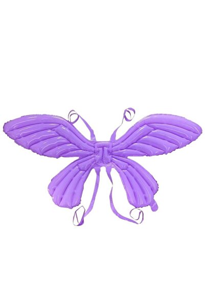 OEM Foil Balloon with Self-Sealing Valve, Butterfly Wings Figurine, 100 cm, Purple