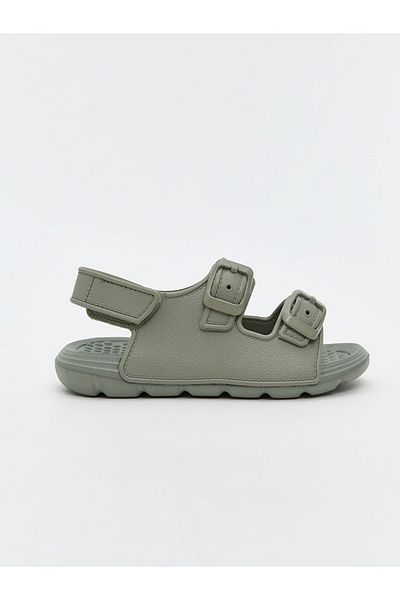 LC Waikiki Sandale pentru băieți cu cataramă verde și velcro