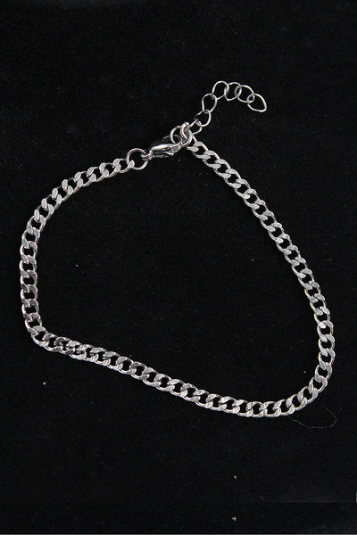 Skygo 316L Steel Thin Classic Model Silver Color Men's Bracelet - Tj-Eb3749