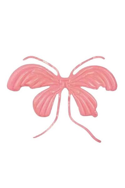 OEM Foil balloon with self-sealing valve, butterfly wings figurine, 100 cm, pink