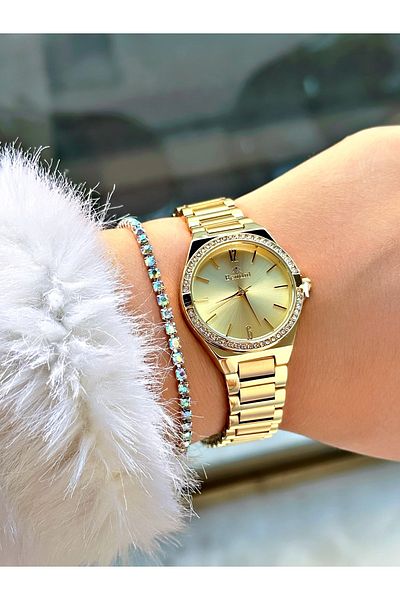 Bentini Women's Wrist Watch with Steel Band - Waterproof, 2-Year Warranty