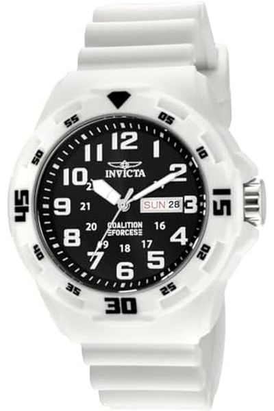 Invıcta Invicta Men's Analog Quartz Watch with Silicone Strap 25326