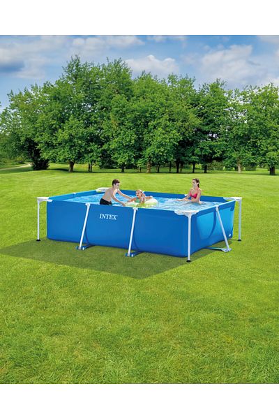 Intex Rectangular Frame Above Ground Pool 300 x 200 x 75 cm