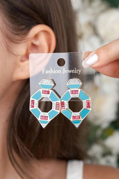 Jack Ferrero Luxury Steel/Not Darkening /Women's Earrings