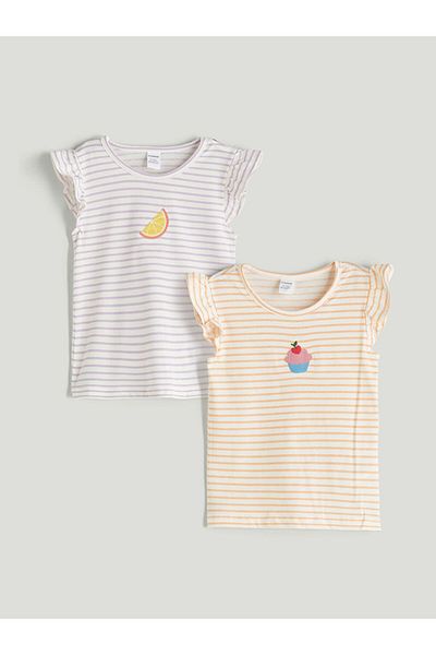LC Waikiki Girl's Cotton Slim Fit