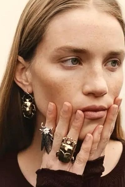 Pinty Design Insect Figure Brand Earrings