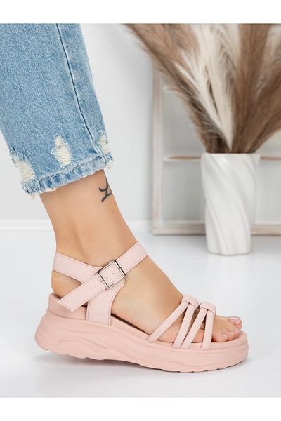 mei Sandale Dama cu Platforma 3H18 Roz | Mei