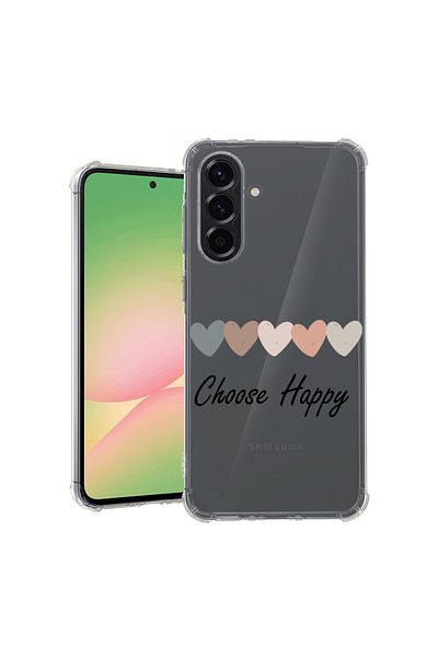 bestcase ® Carcasă antișoc pentru Samsung Galaxy A34 5G, Choose Happy, 1673010 AS 1854
