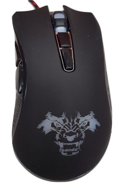 Banda Mouse Banda USB [ G3-B ] GAMING 6D - BLACK - LED