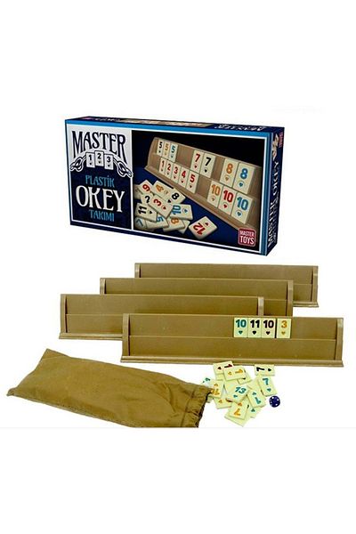 Master Plastic Okey Set