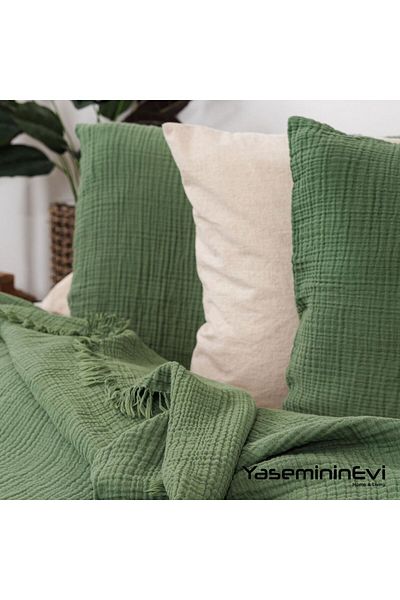 YASEMİNİNEVİ ΚΡΕΒΑΤΙ ΠΙΚΕ ΠΟΛΥ ΜΟΥΣΛΙΝΑ 4 ΣΤΡΩΜΑΤΑ (260 x 240cm + 50x70cm ΜΑΚΡΑ ΜΑΞΙΛΑΡΙ 2 ΤΕΜΑΧΙΑ)