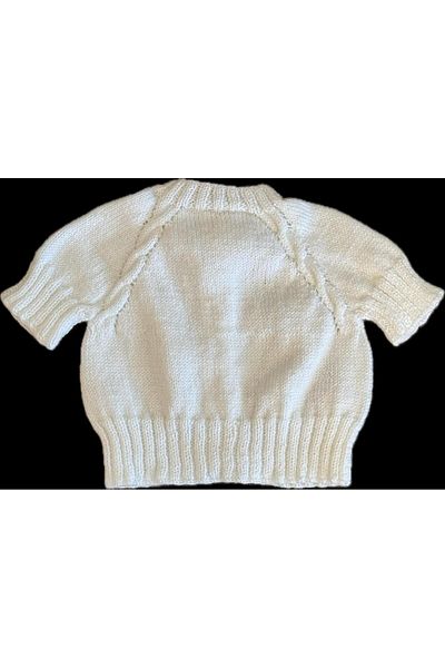 AKG Hand Knitted Baby Vest O - 9 Months