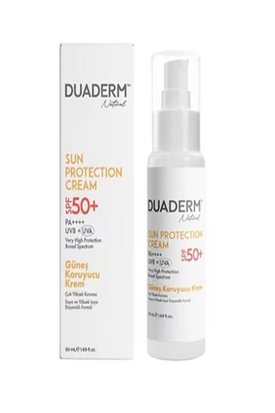 Duaderm Natural Facial Sunscreen Spf50 50 ml