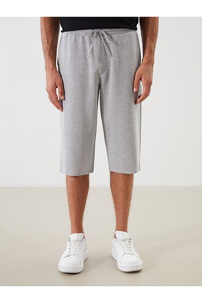 LC Waikiki Gray Standard Fit Men's Shorts