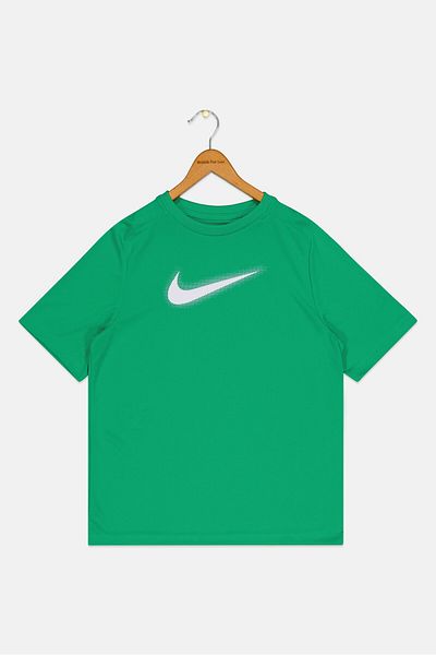 Nike Kids Boy Sportswear Fit Outdoor T-Shirt, Green