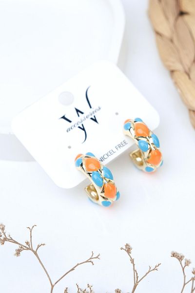 Jack Ferrero Luxury Steel/Not Darkening /Women's Earrings