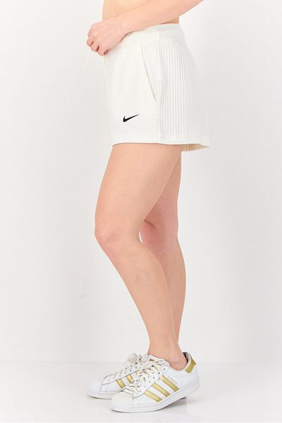 Nike Women Standard Fit Training Shorts, White