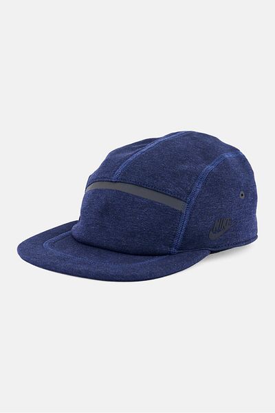 Nike Men Fly Unstructured Tech Fleece Cap, Heather Navy