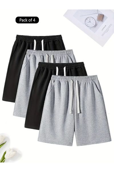 DAXİS Sportwear Company Ανδρικό χτενισμένο βαμβακερό σορτς casual