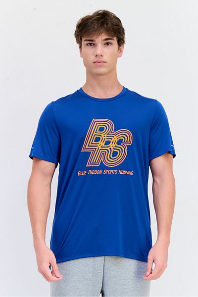 Nike Men Dry fit Fit Short Sleeve Running T Shirt, Blue