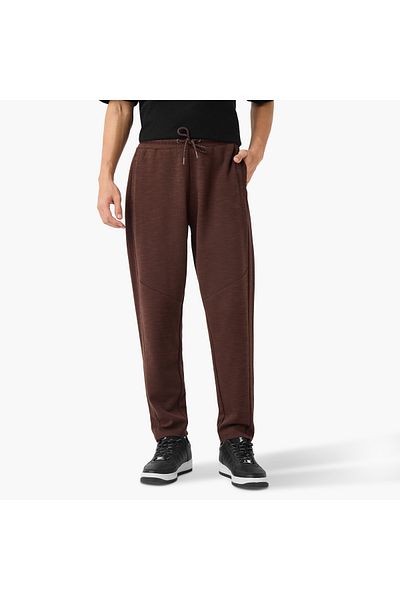 Kappa Panelled Joggers with Drawstring Closure