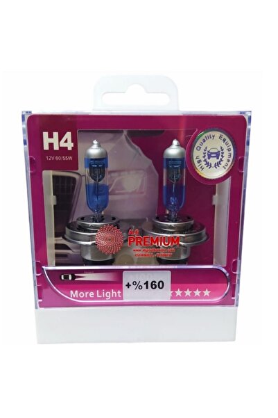 orco Premıum Far Ampulu Takımı 12v H4 60/55w Güçlü Işık %160 (GÜÇLÜ IŞIK H4)