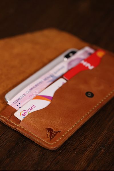 Derimoda Genuine Leather Handmade Long Wallet – Stylish and Durable for Women & Men