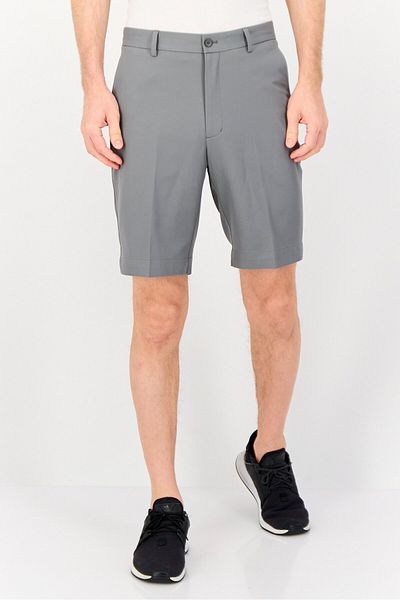 Greg Norman Men Plain Chino Shorts, Grey