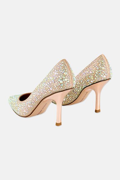 Steve Madden Women Stanze R Slip On Rhinestone Pumps, Multicolor