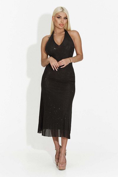 BOGAS Abras Women's Short Black Dress