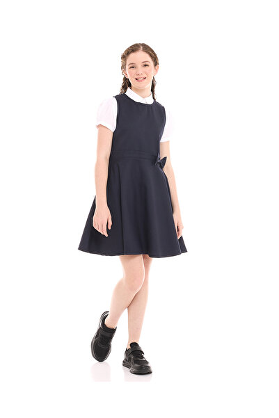 R&B Dark blue Dress For Girls