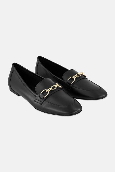 Geox Women D LLIZIA B Slip On Flats, Black