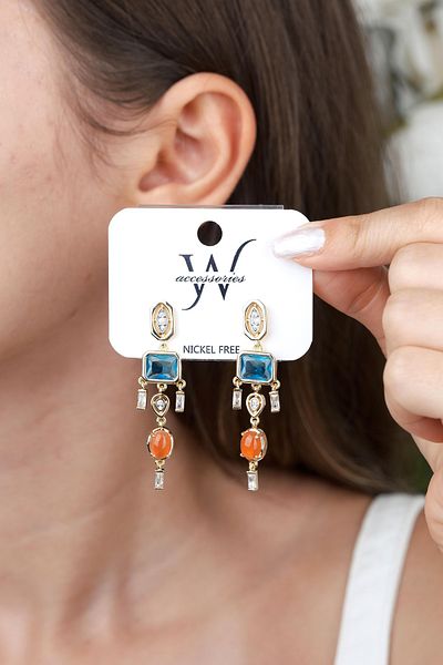 Jack Ferrero Luxury Steel/Not Darkening /Women's Earrings