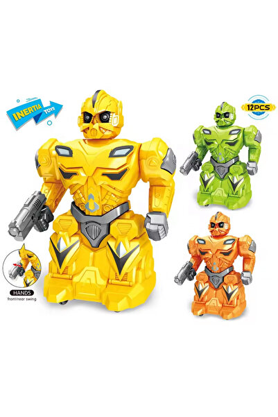 rexa سيارة روبوتية متحركة بالقصور الذاتي 2024 - لعبة صغيرة تعمل بالاحتكاك للأطفال، متوفرة بثلاثة ألوان